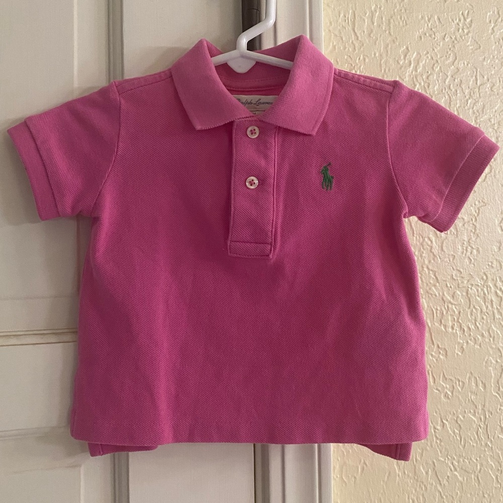 Ralph Lauren Baby Polo Knit Pink 9M